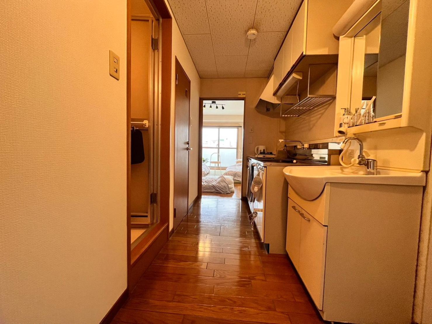 東横のヨコ Apartment Okayama Bagian luar foto
